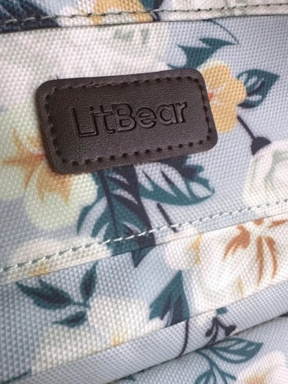 Floral Backpack Diaper Bag
